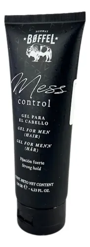 Gel Para Cabello Fijación Fuerte Boffel Mess Control 120gr