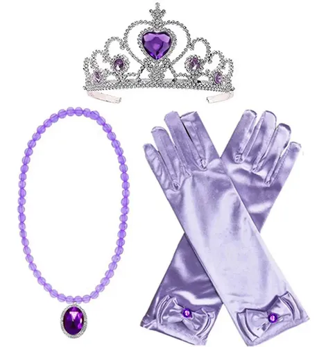 Peluca Cosplay Sirena Princesa +accesorios
