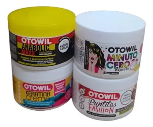 Otowil Kit Baños De Crema X250gr X4 Unidades
