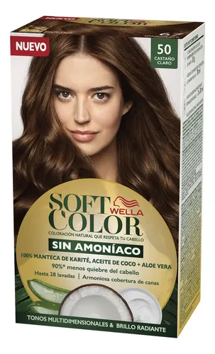 Soft Color Kit De Tintura Semipermanente 50 Castaño Claro
