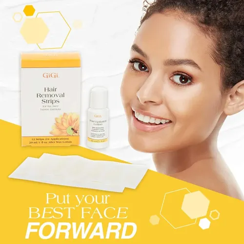 Tiras Depilatorias Gigi Para Rostro Con Fórmula Honee Multiu