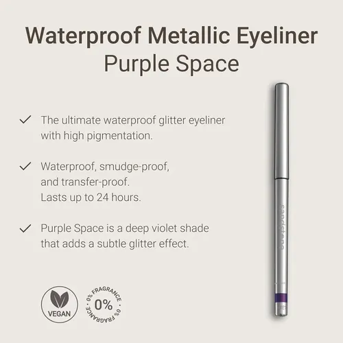 Delineador Hipoalergénico Impermeable Sandstone Púrpura