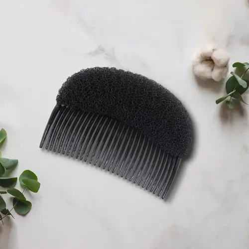 3 Peines Para Volumen Cabello, Horquilla L Negra
