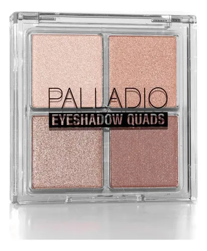 Sombra De Ojos Palladio Quads, Mate Mezclable Con Pigmentos
