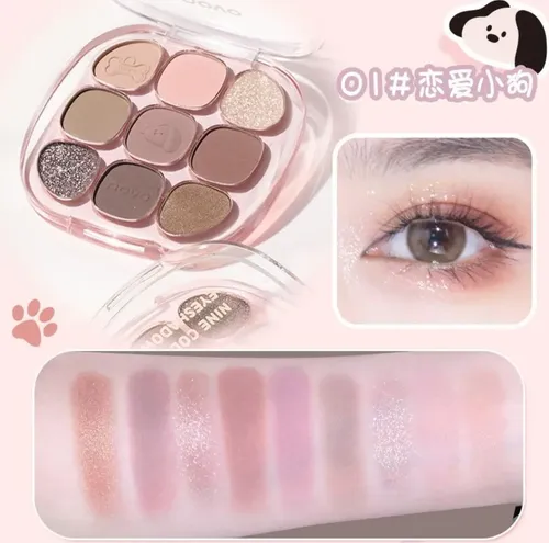Paleta X9 Sombras De Ojos Animalitos Cute Novo