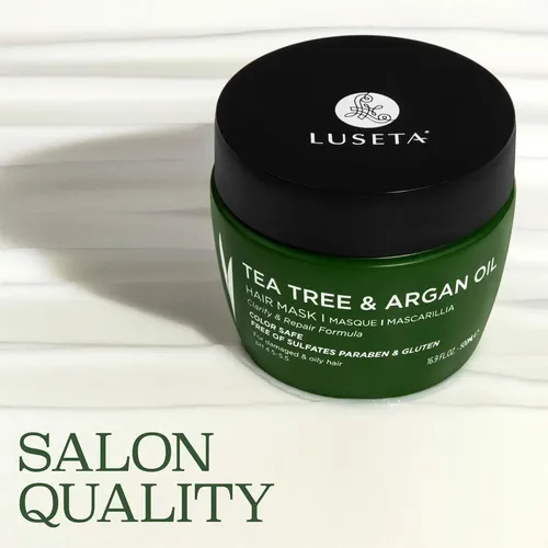 Mascarilla Capilar Luseta Con Aceite De Árbol De Té Hidratan