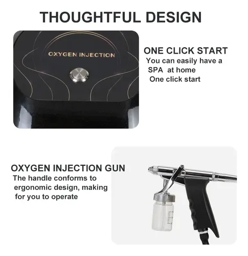 Máquina Inyectora De Oxígeno Y Agua Face Steamer Mach Ycf