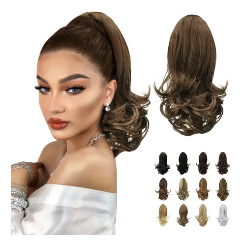 Extensión De Cabello Sofeiyan Pigtail 33 Cm Marrón Oscuro Gw