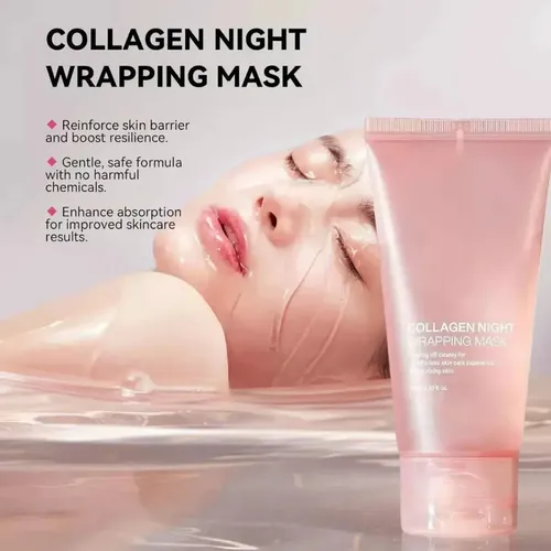 2 Mascarillas Faciales Colágeno Hidrolizado Hidratante 75ml