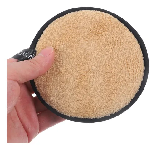 6 Almohadillas Limpiadoras Con Esponja, Removedor De Maquill