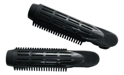 Juego De Rodillos De Pelo Con Autoagarre, Rizadores De Negro