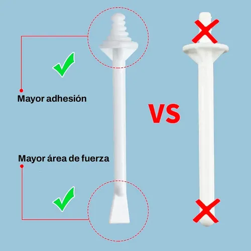 12 Palitos Espátula Depilación Pelo Nariz Intimo Descartable
