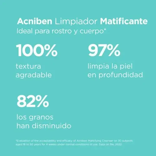 Isdin Acniben Gel Limpiador Matificante Piel Grasa 400ml