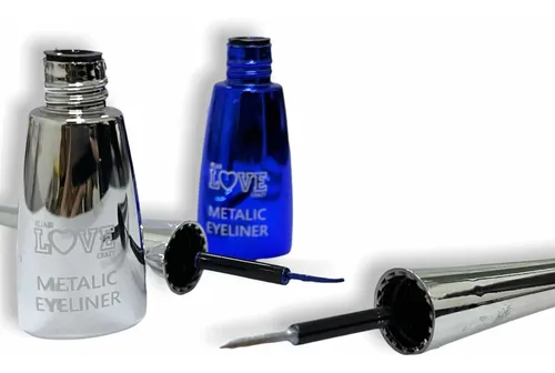 Delineador Punta Pluma Metalizado Love Crazy (pack X 12)