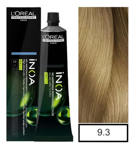 L’oréal Pro Inoa 9.3 Rubio Muy Claro Dorado 60 Ml