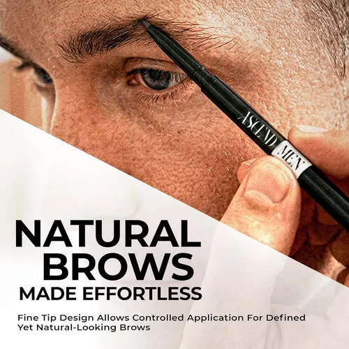 Lápiz De Cejas Homme Ascend Marrón Oscuro