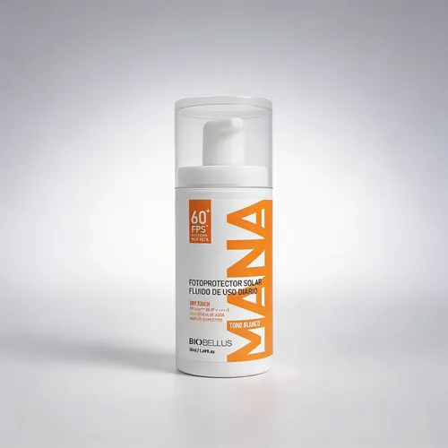 Protector Solar Fluido Blanco Spf 60 50ml Biobellus