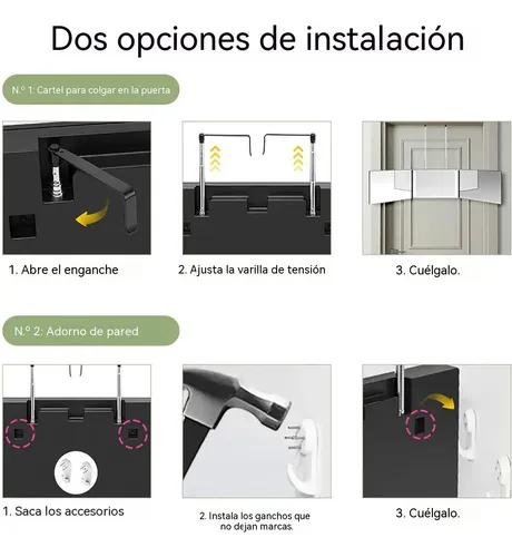 Espejo 360 Grados Luz Tríptica Espejo For Corte Pelo J