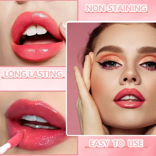 Tinte De Labios Eakroo 6 Colores Multiusos Hidratante