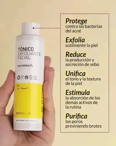 Biobellus Tonico Exfoliante Facial 100 Ml