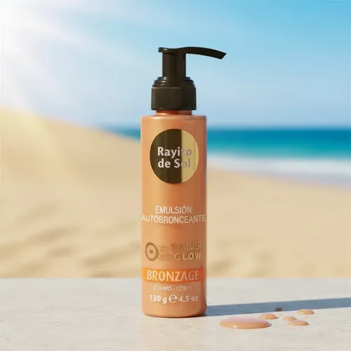 Bronceador Hidratante Emulsion Rayito De Sol Autobronceante