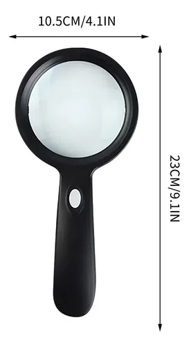 Vidrio Portátil Con 12 Luces De Alta Definición Con Luces Fo