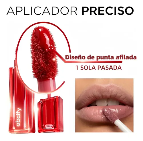 Brillo Labial Abcify Gloss Hidratante Hialuronico Vitamina E