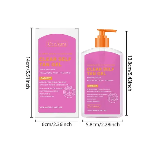Autobronceador Para Rostro Y Cuerpo, Rápida Aplicación,100ml