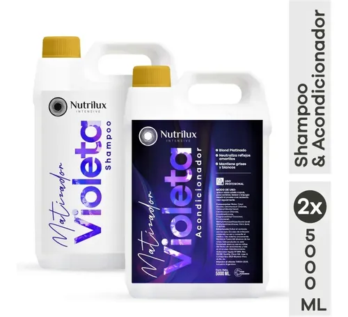 Crema Enjuague Matizador 5 Litros Azul O Violeta