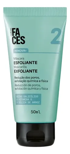 Mascarilla Exfoliante Renova+ Faces Natura