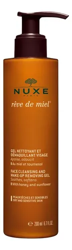 Nuxe Reve De Miel Gel Limpiador Y Desmaquillante Facial 200m