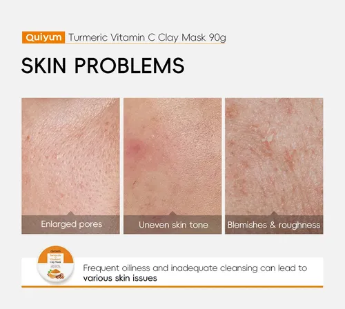 Mascarilla Facial Aclarante Quiyum – Cúrcuma Y Vitamina C