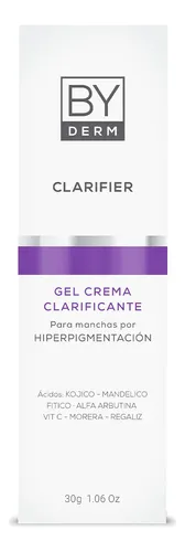 By Derm Clarifier Gel Crema Despigmentante Piel Con Manchas