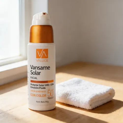 Vansame Protector Solar Facial Color Fps50 X 50grs Valuge