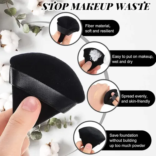 Yu. 30 Bocanadas De Esponja De Maquillaje Triangular En
