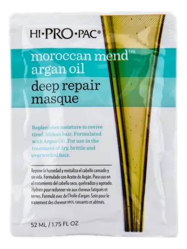 Mascarilla Capilar Hi Pro Pac Moroccan Mend Con Aceite De Ar