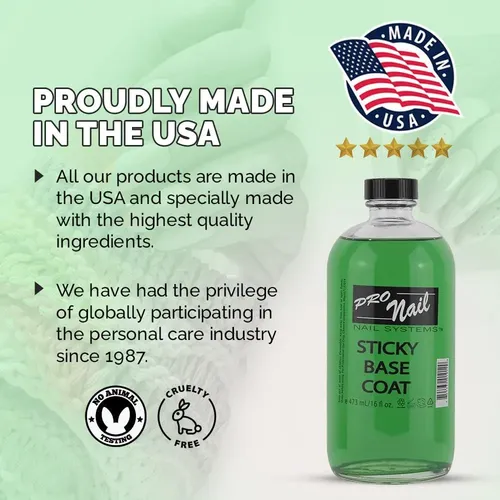 Capa Base Adhesiva Pro Nail 470ml