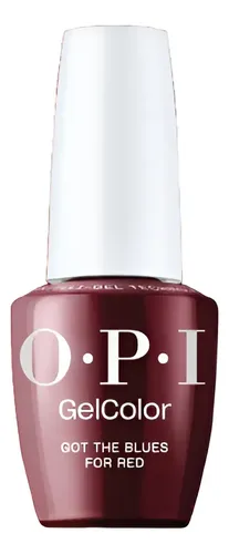Opi Gel Color Semipermanente Colores A Elección 15ml Color Got the Blues for Red