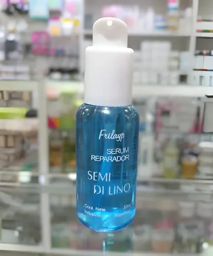 Serum Reparador De Puntas Frilayp Semi Di Lino X50cc