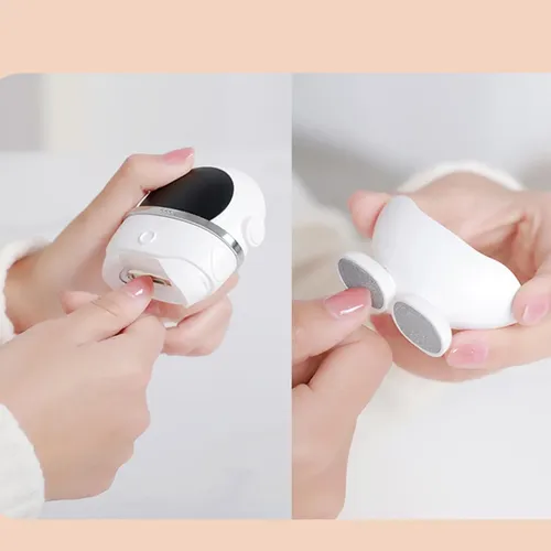 Cortauñas Eléctrico Manicure Pedicure Nail Trimmer Blanco