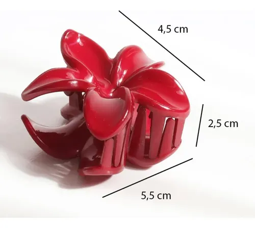Broche Gancho P/ Pelo Flor Hawaiana X2uni Surtido Tendencia