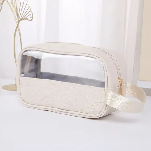 Neceser De Maquillaje Y Neceser De Aseo Transparente[u]