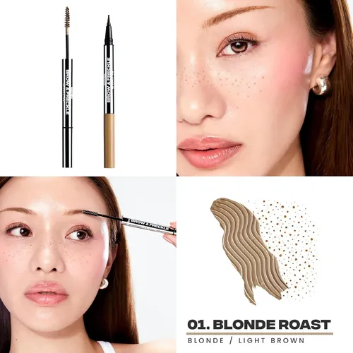 Gel Tinte Para Cejas Y Lápiz De Pecas Sacheu 2 En 1