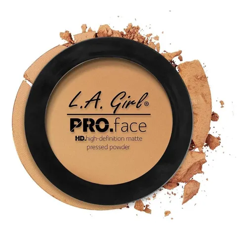 Polvo Compacto Mate L.a. Girl Gpp611 Bronce Verdadero
