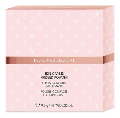 Polvo Compacto Naj Oleari Skin Caress Pressed Powder 01 Warm