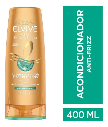 Acondicionador Elvive Oleo Extraordinario Rizos 400 Ml