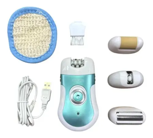 Depiladora Electrica Mujer 4 En 1 Zonas Intimas Recargable