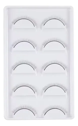Pestañas Postizas Suaves Naturales 5 Pares Maquillaje Diario