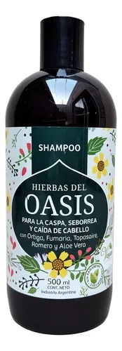 Shampoo Anticaspa, Seborrea Y Caída Oasis 500ml Vegan