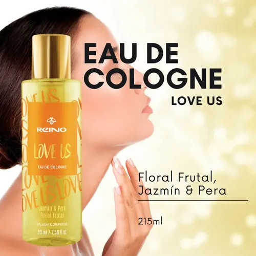 Perfume Love Us 215ml Splash Corporal Mujer